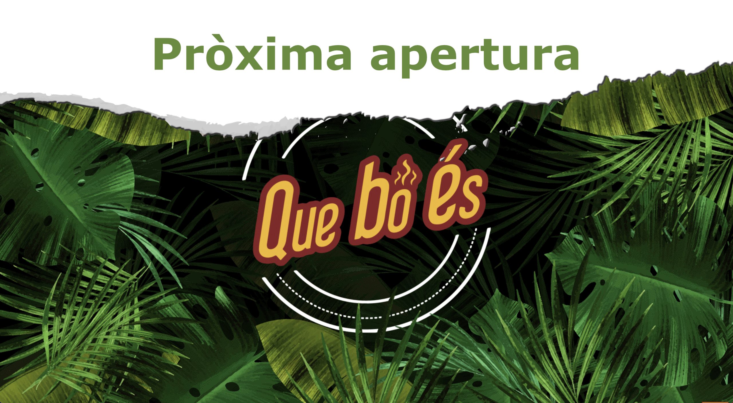 Que bo es pasteleria - Pròxima apertura a El Pallol